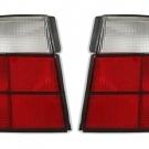 5er BMW E34 Limo 1/88-9/95 RUCKLEUCHTEN ROT WEISS NEU