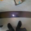 Heckscheibenblende fur eine BMW E34 LIMO