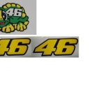 Valentino Rossi - #46 & Turtle a set of 3 stickers