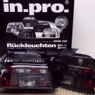 in.pro. Ruckleuchten BMW E39 Limosine klar/schwarz