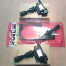 2 X Zundspule + Zundkabel Mazda 323 BJ 1,6 98-03