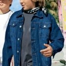 Jungen -XXL -Jeans -Jacke