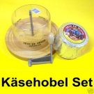 KOMPLETT-SET KASEHOBEL+TETE DE MOINE+HAUBE WIE GIROLLE