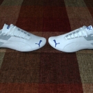 PUMA FUTURE CAT LO WHITE TRAINERS UK 6.5, NEW