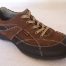 ECCO Walkathon Schuhe Sneaker Braun Leder Gr.45