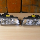 OPEL Vectra A Engel Eyes Scheinwerfer mit XENON LICHT