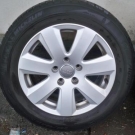 Audi A6 Alufelgen mit Winterreifen aber auch fur Sommer