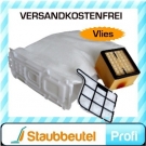 18 Staubsaugerbeutel + 2 Filter Vorwerk Kobold 135 136