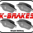 Bremsbelage / Bremsklotze VA vorne - Volvo S40 / V40