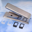 Micro SIM Karte Cutter + 2 Adapter Apple iPhone 4 iPad