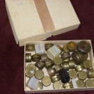 Uhrmacher Schachtel mit alten Uhrmacher --Hulsen