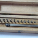 Uhrmacherwerkzeug, Entgrater, 10 verschiedene Einsatze Korn oder Flume?