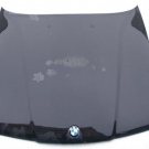 Motorhaube Haube breite Niere BMW 5er E34 530i 540i V8 Facelift Schwarz 2