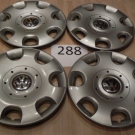 Original VW Radkappen Radzierkappen 16 Zoll Golf Caddy 4 Stuck ArNr 288