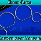 cho Tachoringe Chromringe Chrom Set BMW 3er E36 auch M3