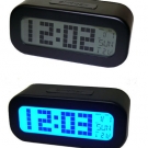 LCD Wecker mit LED Hintergrundbeleuchtung Metallgeh?use NEUWARE