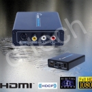 HDMI to Composite /S-Video Converter HDCP analog AV RCA