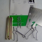 FORD CAPRI & ESCORT & TAUNUS & GRANADA Bremsklotz Befestigungskit