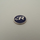 VW R line Blau Schlussel Schriftzug Embleme Logo Golf GTI