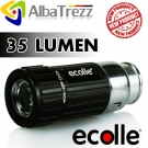 Schwarz Mini LED Taschenlampe Zigarettenanzunder aufladbar Auto Licht Leuchte