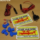 LED Turpinne Alarmlicht schwarz VW Golf 4,1J,MHW 029052