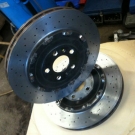 Gebrauchte Bremsscheiben Audi RS4 B7 8E0615301AB 365x34mm S4 RS6 VW Tuningbremse