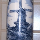 Blue DELFTS Keramikflasche + Verschluss von BOLS Sammlerstuck! TOP ZUSTAND!