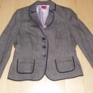 ESPRIT Blazer Gr. 44 , blau Tweed