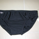 *SPEEDO* Megastarke Badehose in Schwarz mit weissem Label, Gr.9, NEU