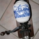 Wandkaffeemuhle Delfter Art