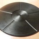 TELEFUNKEN S 600 500 SLIPMAT MATTE GUMMIMATTE MAT