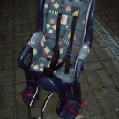 Fahrradkindersitz Romer jockey Blau bis 22 Kg.