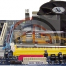 Mainboard Gigabyte Sockel 775 + Prozessor Intel 2,8 GHz