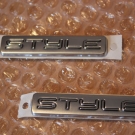 2 Stuck VOLKSWAGEN ___"STYLE"___ Logo,-Schriftzug,-Embelm ___*NEU*