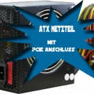 ATX Super silent 550Watt PCIe SATA Netzteil 20/24 ATX2
