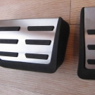 Audi RS6 original Pedal Pedale Pedalset Pedalkappen A6 S6 4F brake cover Kappen