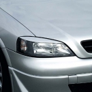 SCHEINWERFERBLENDEN BLENDEN + ABE fur OPEL ASTRA G alle