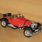 MERCEDES BENZ SSK ROT SCHWARZ BBURAGO 1:18