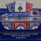 12 x Bicycle 808 Rider Back Poker Spielkarten Karten