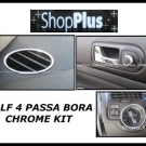 VW GOLF 4 BORA 4 aluringe ringe alu chrom DE