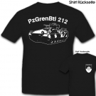 Pz Gren Btl 212 SPZ Marder Panzer Grenadier BW Bundeswehr T Shirt *4483