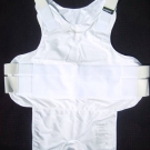 CARRIER for Kevlar Armor- White 2XL- Body Guard Brand+ Bullet Proof Vest !+NEW+!