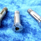 LORCH 3 Spannzangen Sondergr.4,5mm, 5mm, 6mm fur Uhrmacherdrehbank Drehmaschine