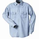 Jeanshemd ARIZONA hellblau bleached auch in Ubergrossen Gr. S-XXXL