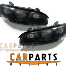 Omega B Bj.94-99 - SCHWARZE DE Klarglas Scheinwerfer