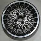 1 Kreuzspeichen Alu Felge/Kreuzspeichenfelge aus Aluminium; Gr??e: 6x15; 