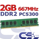 2 GB DDR2 Arbeitsspeicher PC5300 667 MHz PC RAM 2048 MB Computer Speicher DDR 2