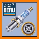4 X Zundkerzen Beru Ultra X Titan/VW GOLF 3 (1H1) 2.0 GTI 16V