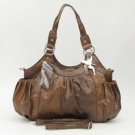 LUXUS SHOPPER MARVINIA KOSSBERG 2012 BRAUN TASCHE HANDTASCHE SCHULTERTASCHE NEU