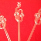 3 x Gärröhrchen aus Glas 8,5 mm Gäraufsatz Glasröhrchen